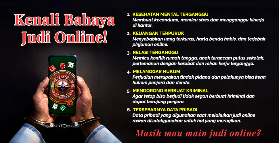 Kenali Bahaya Judi Online